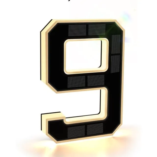 š„Solar Lighted House Numbers for Outside